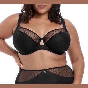 NWT Elomi Full‎ Figure Mia Underwire Lace Bra 38DD